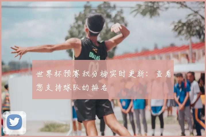 世界杯预赛积分榜实时更新：查看您支持球队的排名