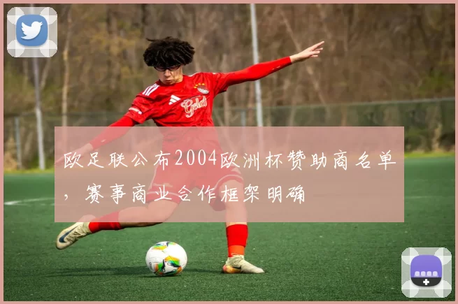 欧足联公布2004欧洲杯赞助商名单,赛事商业合作框架明确