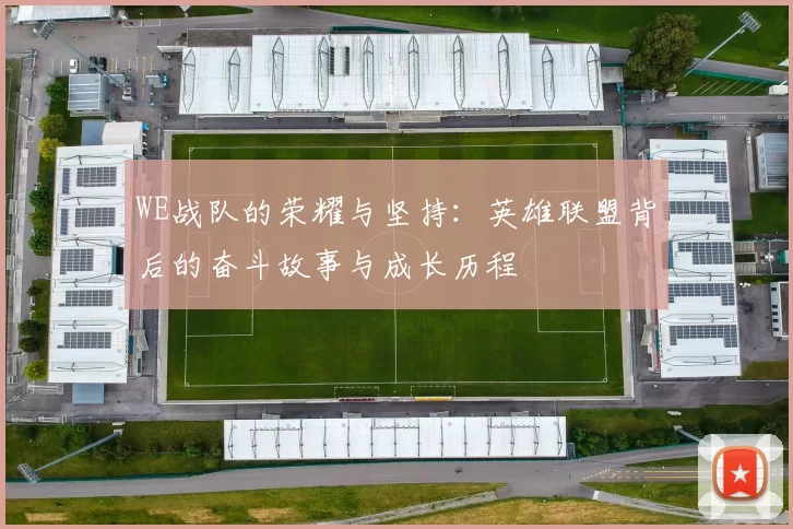WE战队的荣耀与坚持:英雄联盟背后的奋斗故事与成长历程